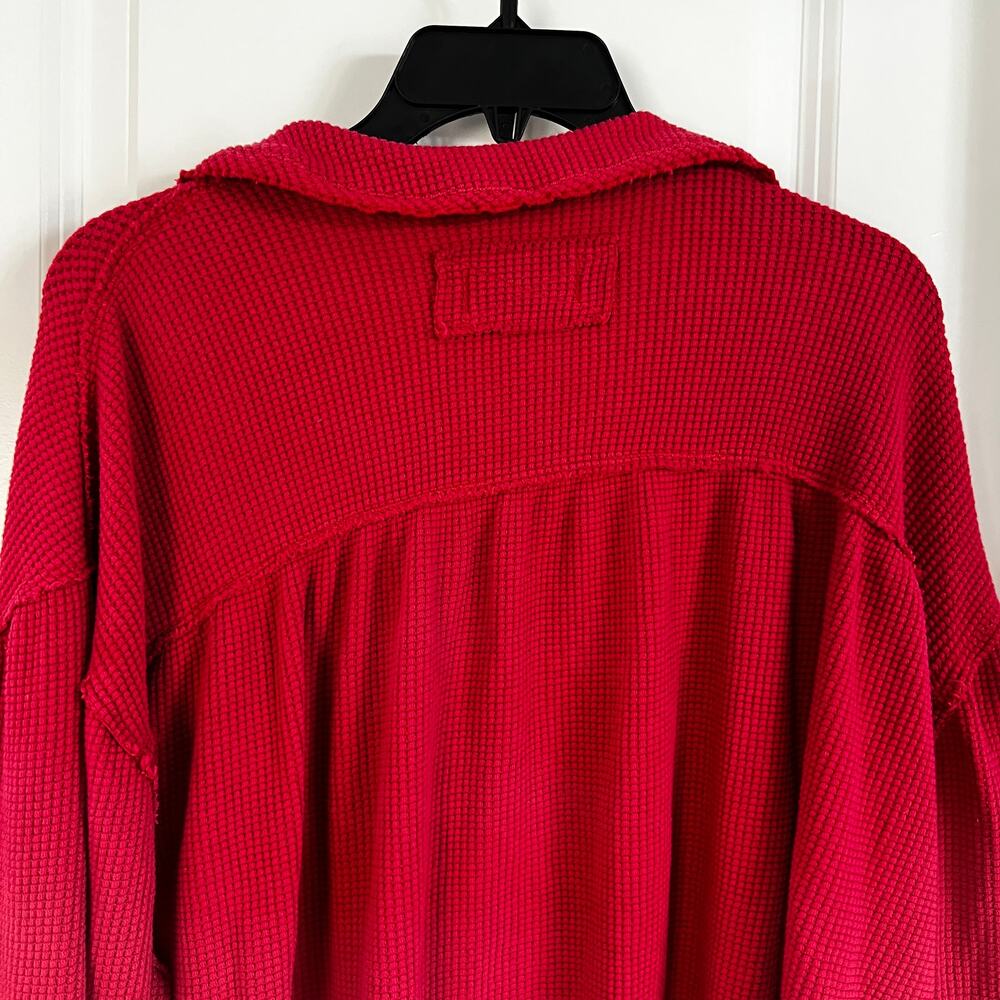 We The Free Queen Of Hearts Thermal | Retro Red | Size M - Picture 7 of 7